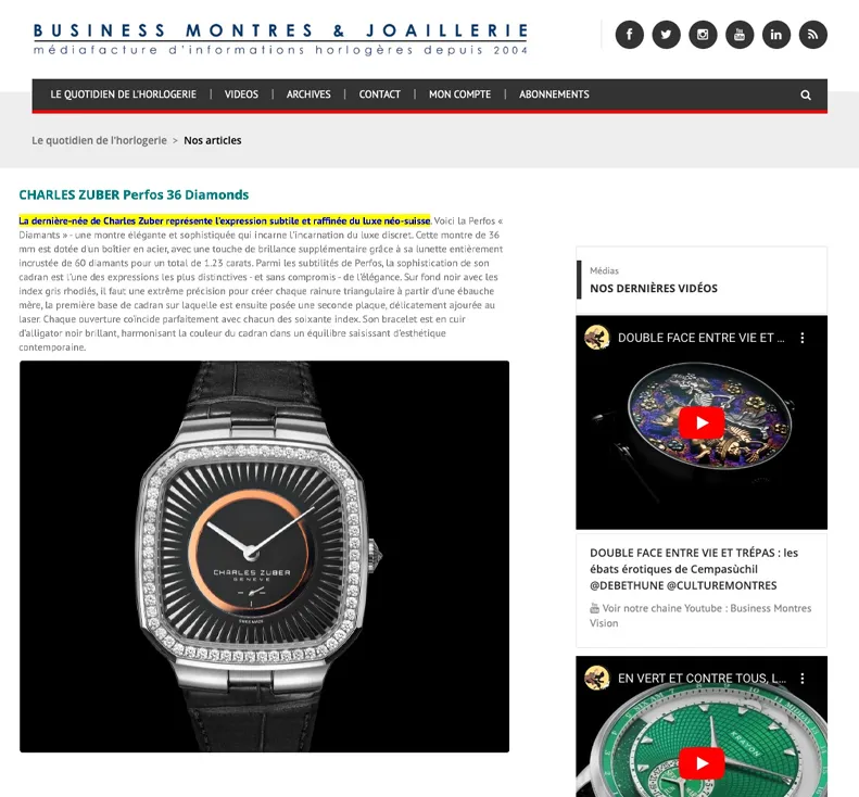 nusiness montres big